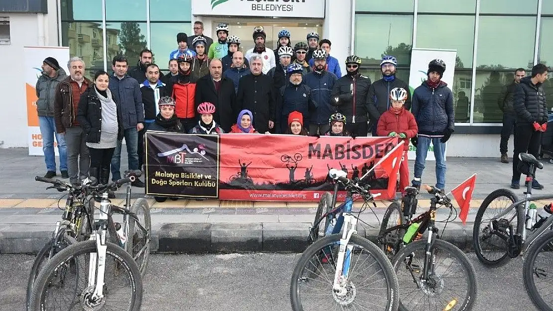 'Sarıkamış şehitleri anısına bisiklet turu düzenlendi'