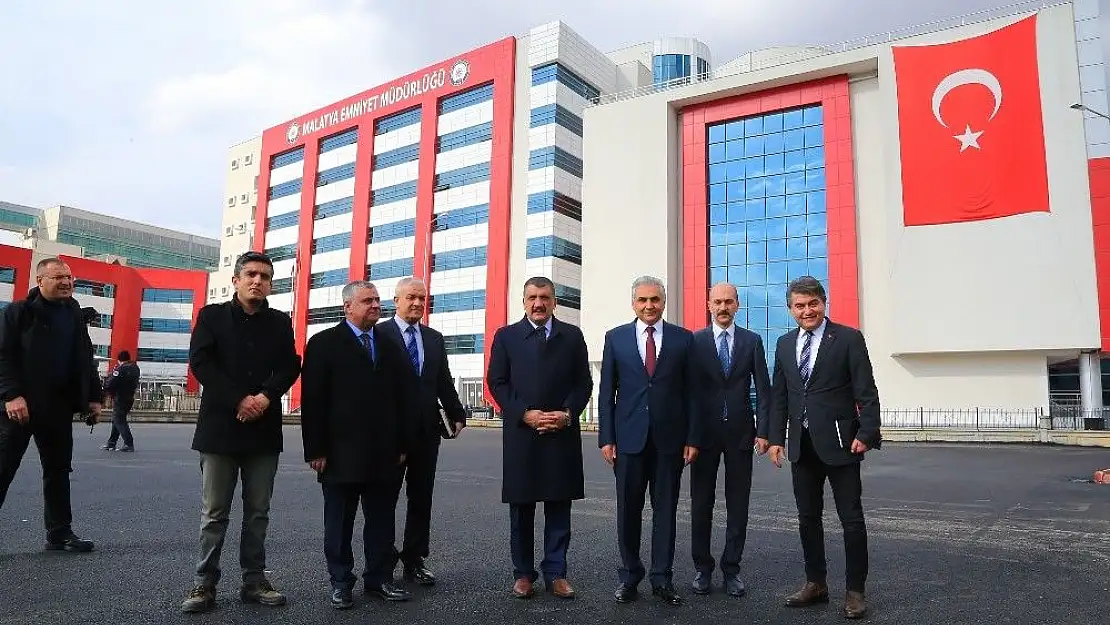Malatya Yeni Emniyet Binasında Çevre Düzenlemesi