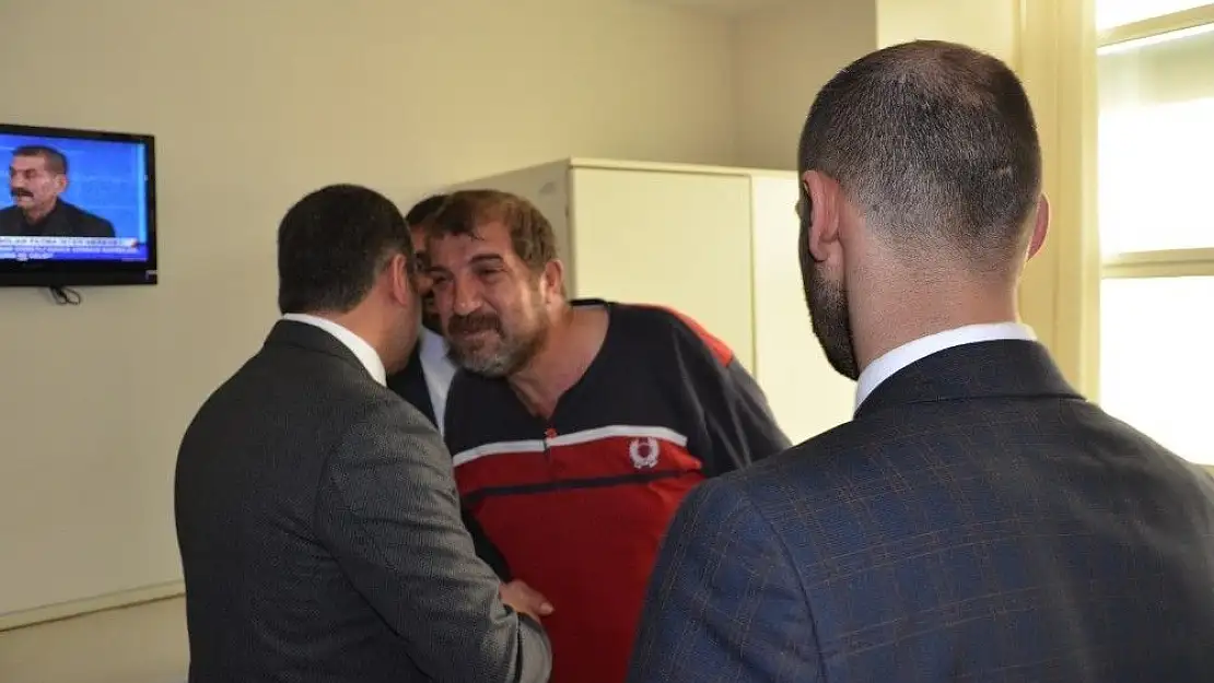 MHP Malatya İl Başkanı´ndan hastalara moral ziyareti