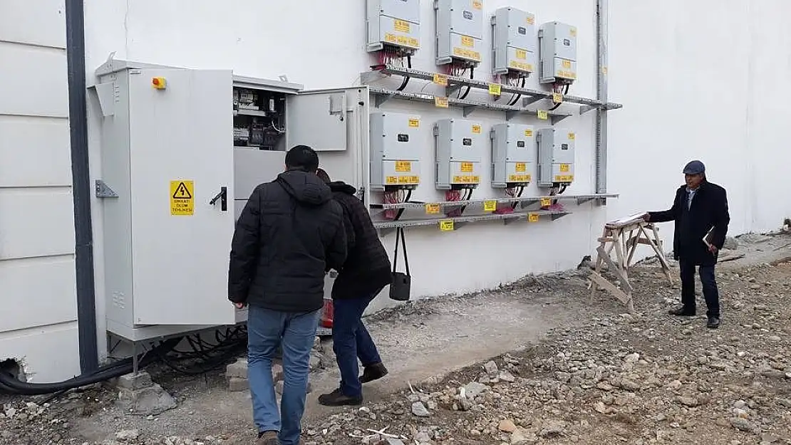 'Kahta OSB´ye ilk güneş enerji santrali'