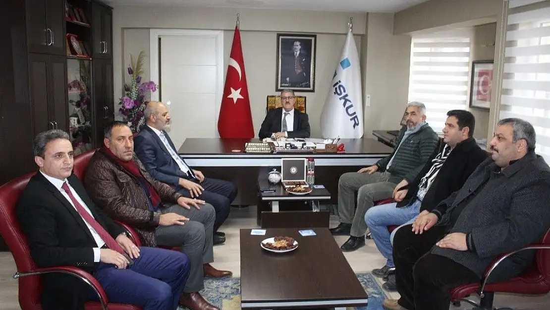 'MÜSİAD `dan  Çalışma ve İş Kurumu İl Müdürü Toman´a ziyaret'