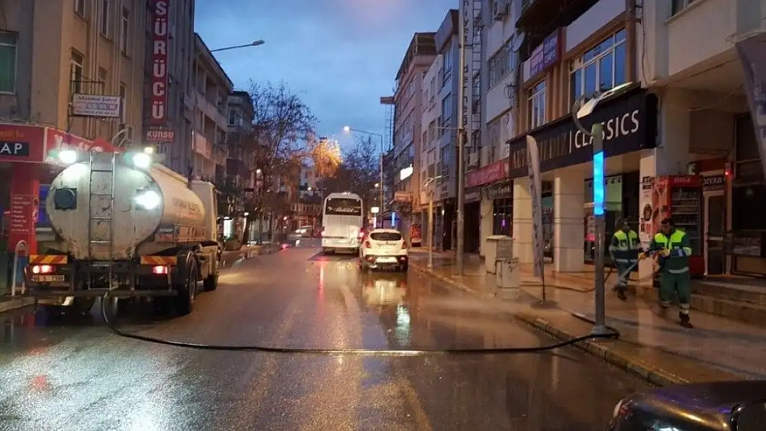 'Adıyaman Belediyesinden temizlik çalışması'