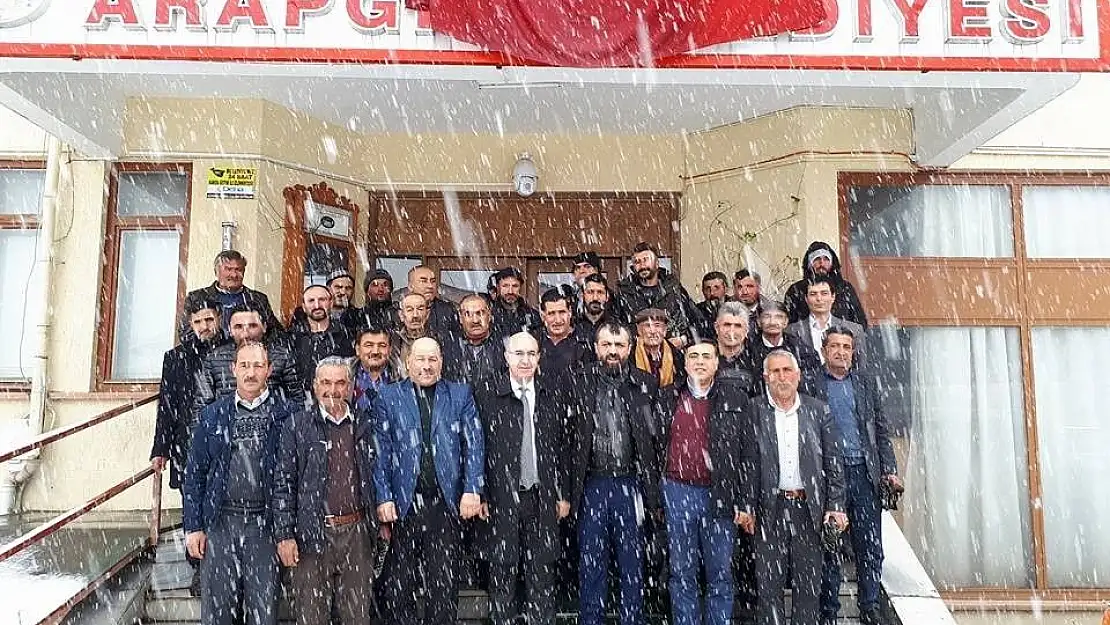 'Yazıhan ve Arapgir ilçelerinde proje toplantıları düzenlendi'