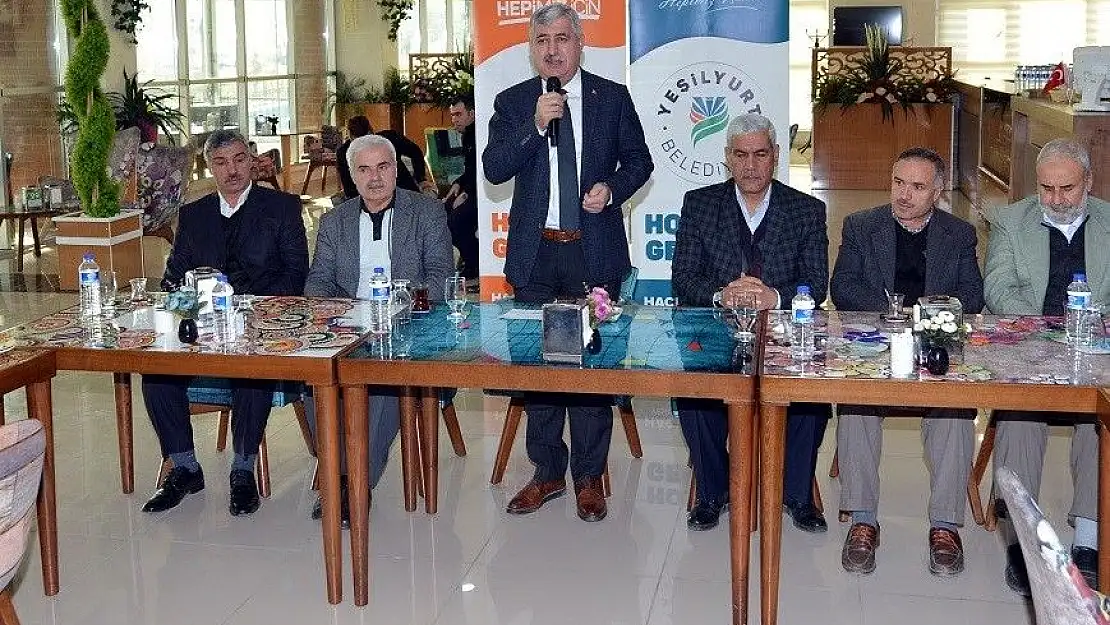 'Başkan Polat cami imamlarıyla bir araya geldi'