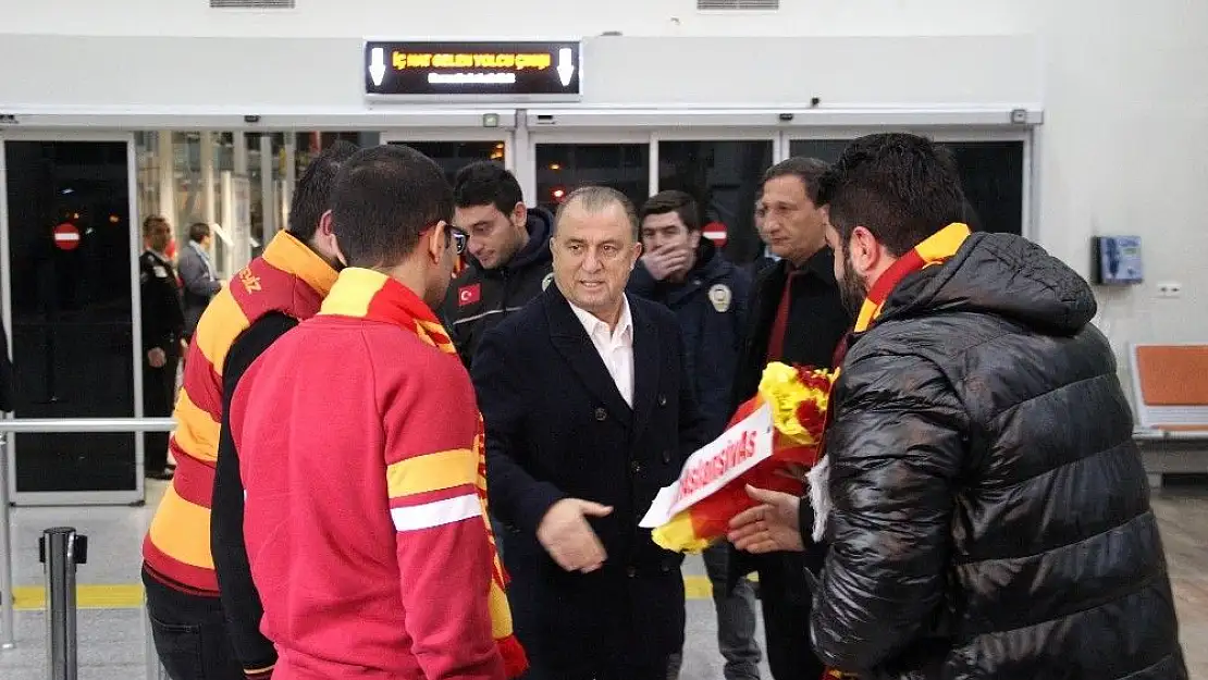 'Galatasaray kafilesi Sivas´ta'