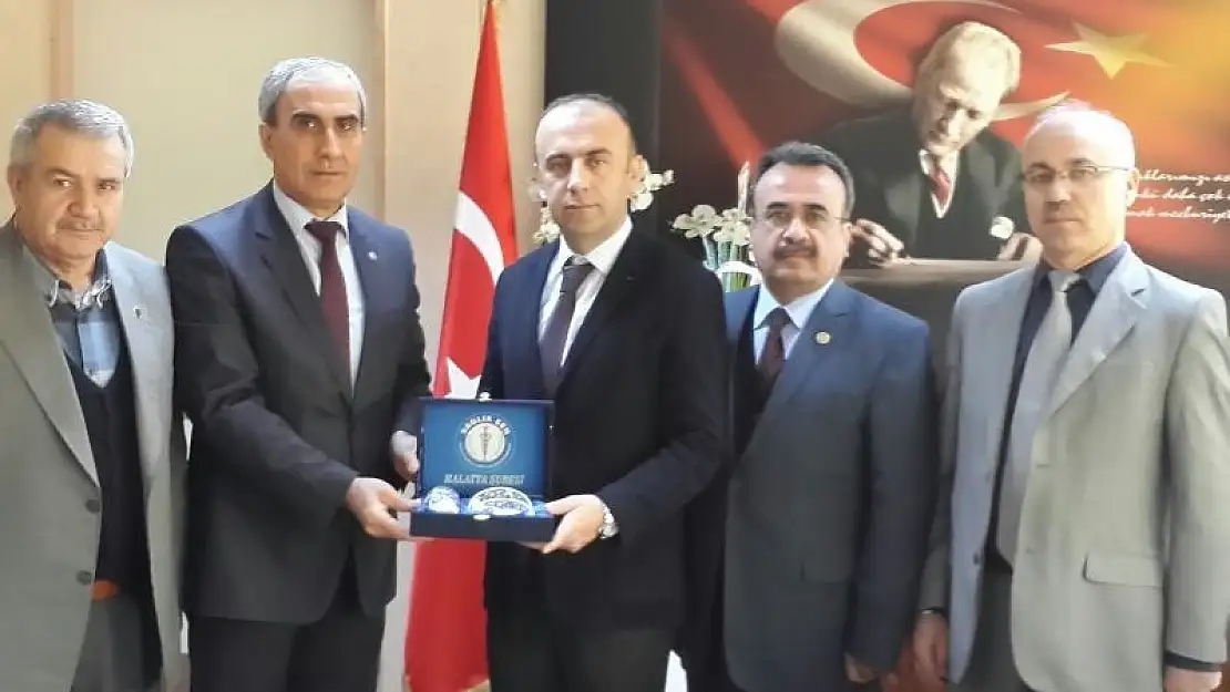 'Sağlık-Sen´den Başhekim Keleş´e ´hayırlı olsun´ ziyareti'