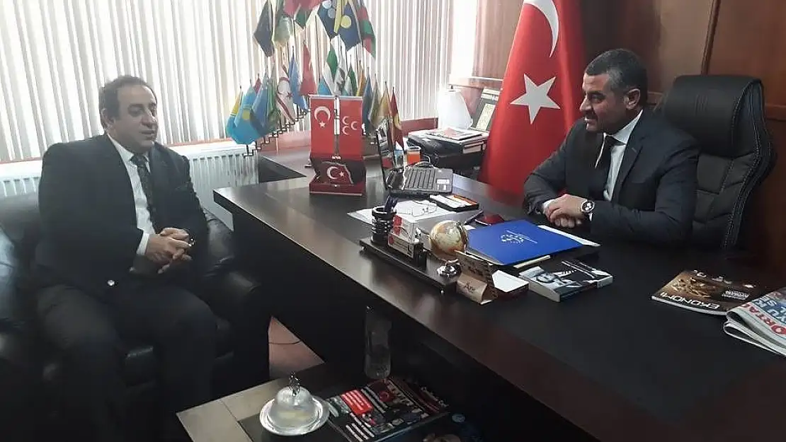 'Başkan Avşar iş adamlarını ağırladı'