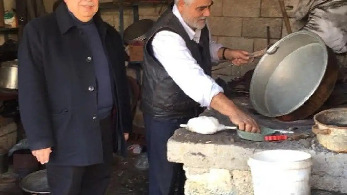 'Başkan Kutlu kalaycılarla bir araya geldi'