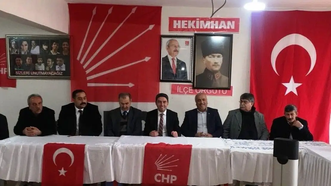 CHP İl Başkanı Kiraz, Hekimhan´ı ziyaret etti