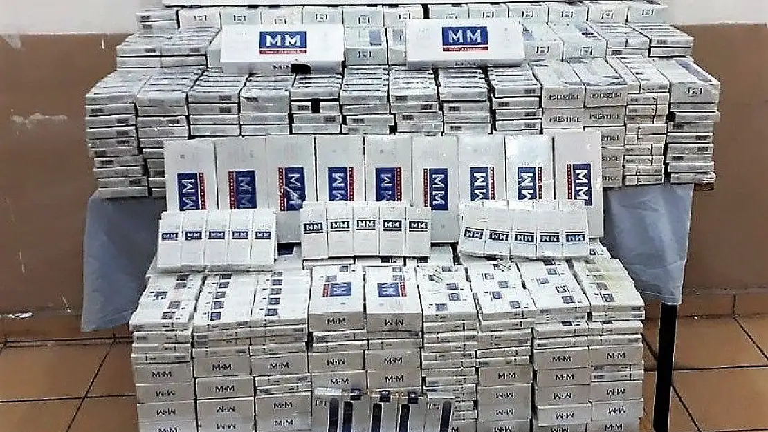 'Elazığ´da 4 bin 170 paket kaçak sigara ele geçirildi'