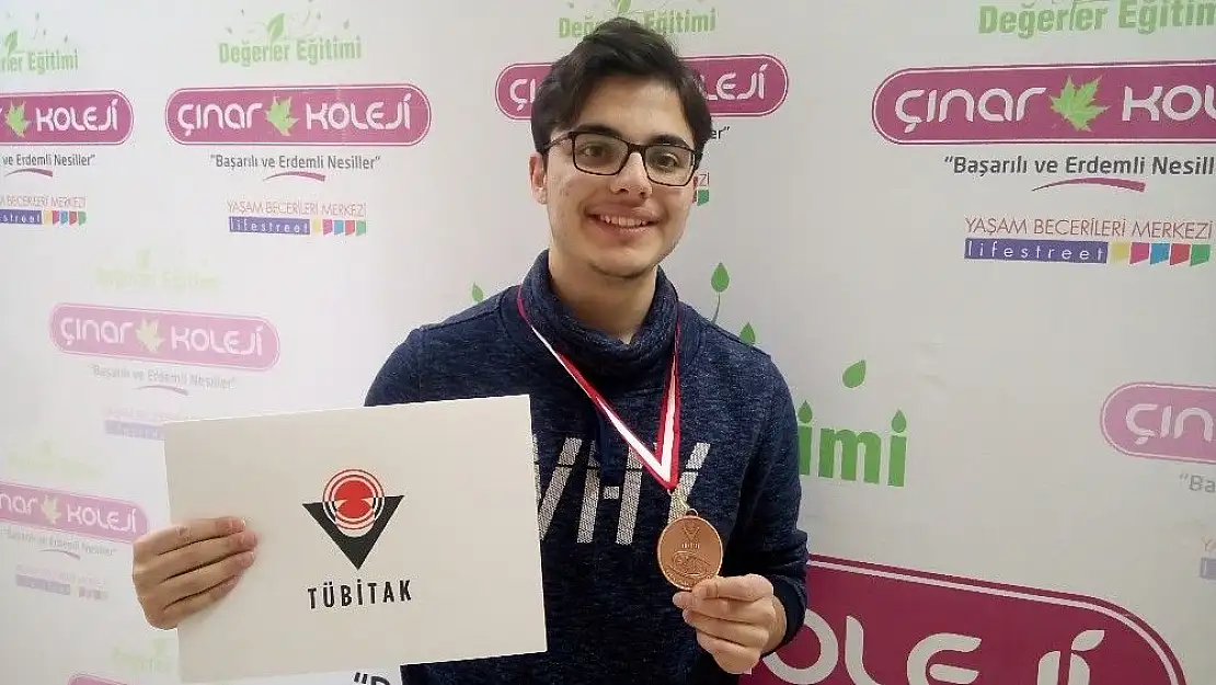 'Malatya Özel Çınar Fen Lisesinden TUBİTAK başarısı'