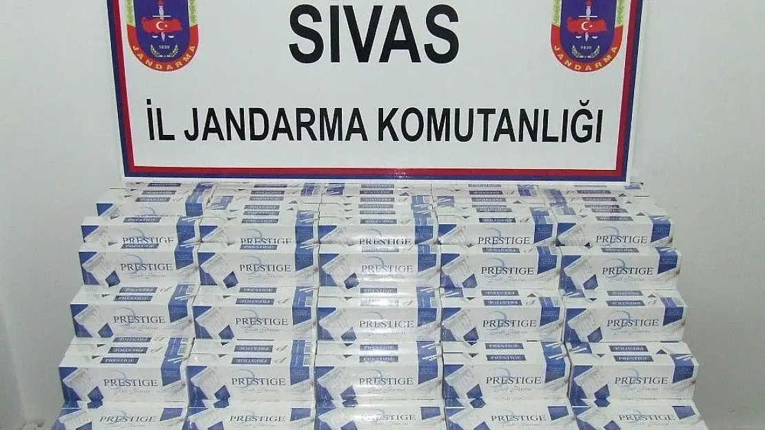 'Sivas´ta kaçakçılık operasyonları'