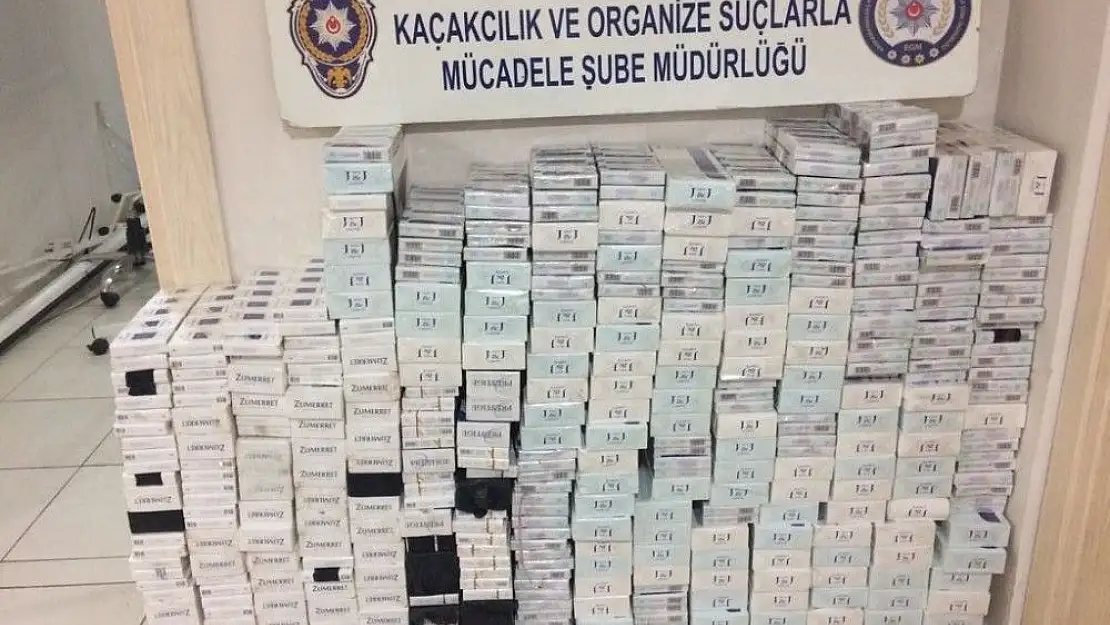 'Kahramanmaraş´ta kaçak sigara operasyonu'