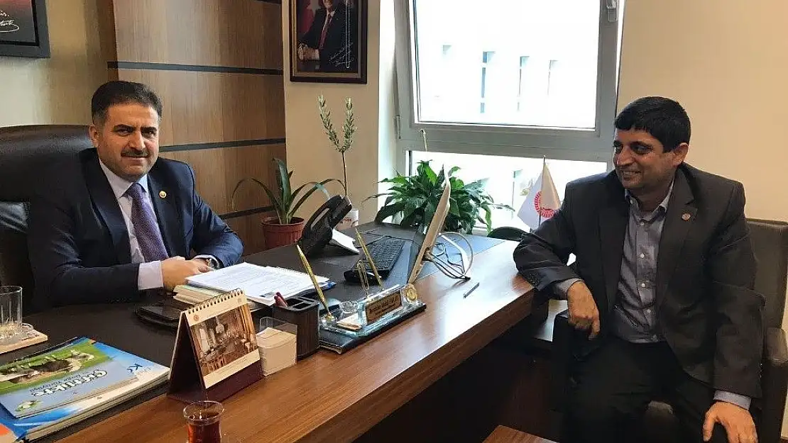 'AGAD Başkanı Aslan ile Milletvekili Fırat bir araya geldi'