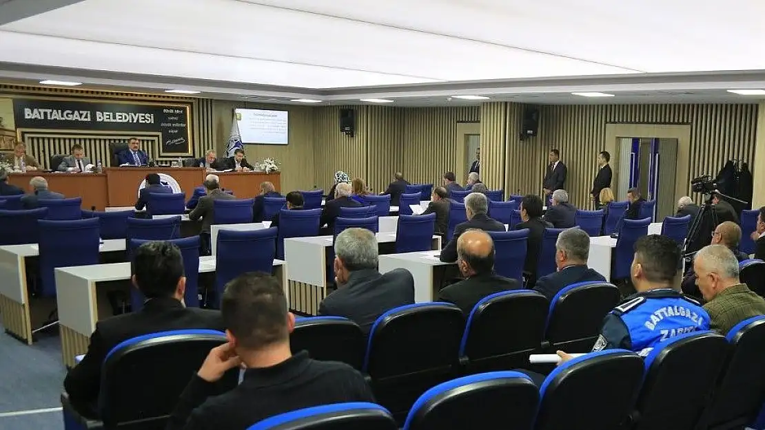 'Battalgazi Belediye Meclisi Mart ayı toplantısını yaptı'