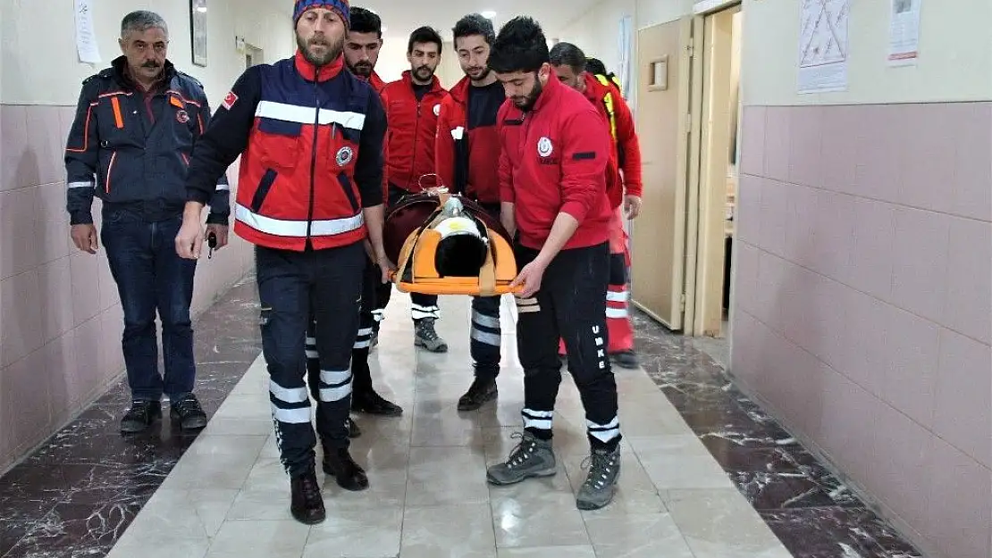 'Elazığ´da gerçeği aratmayan tatbikat'