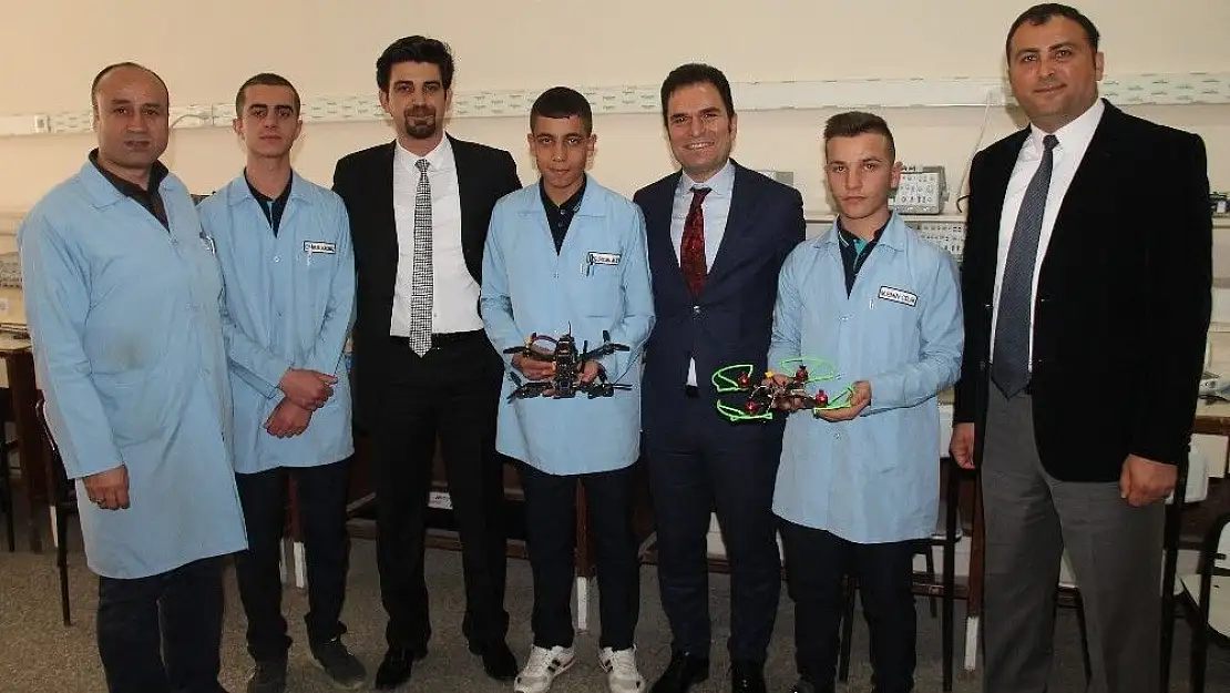 'Öğrencilerin hız dronu dikkat çekti'