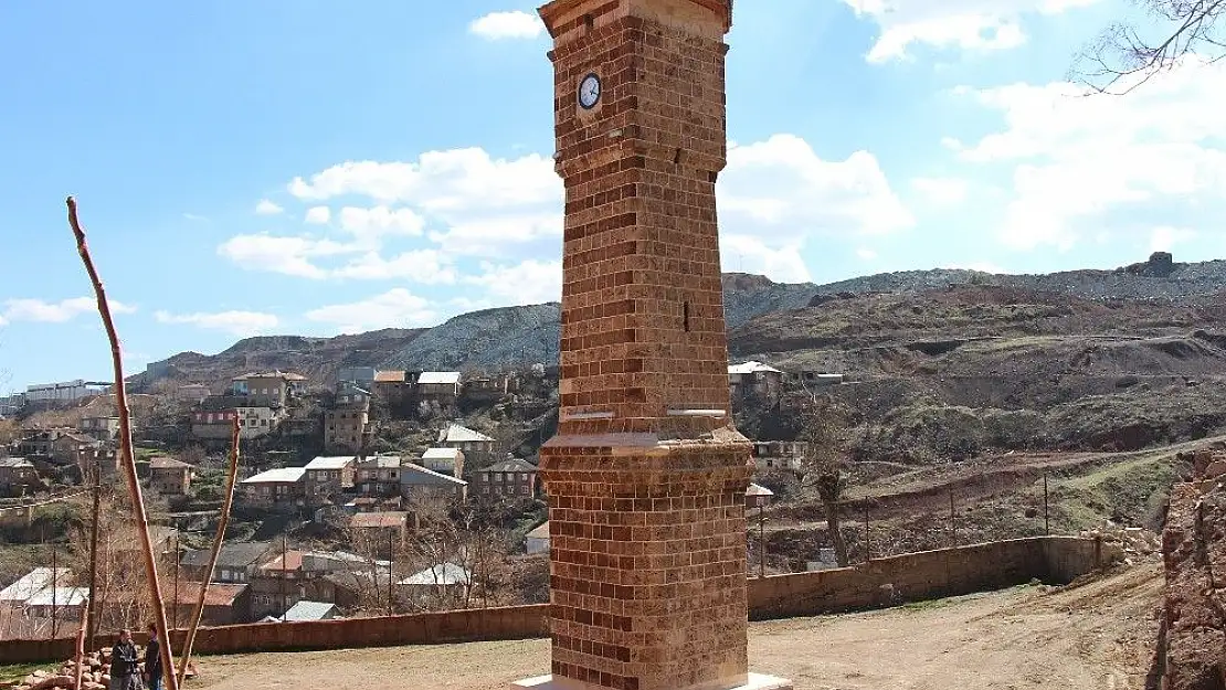 '119 yıllık tarihi saat kulesi restore edildi'