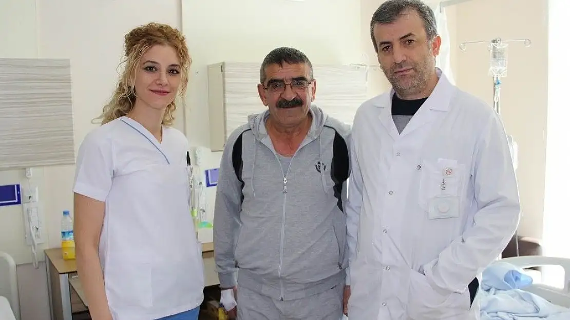 'Numune Hastanesi´nde ilaçlı balon yöntemiyle atardamar ameliyatı'