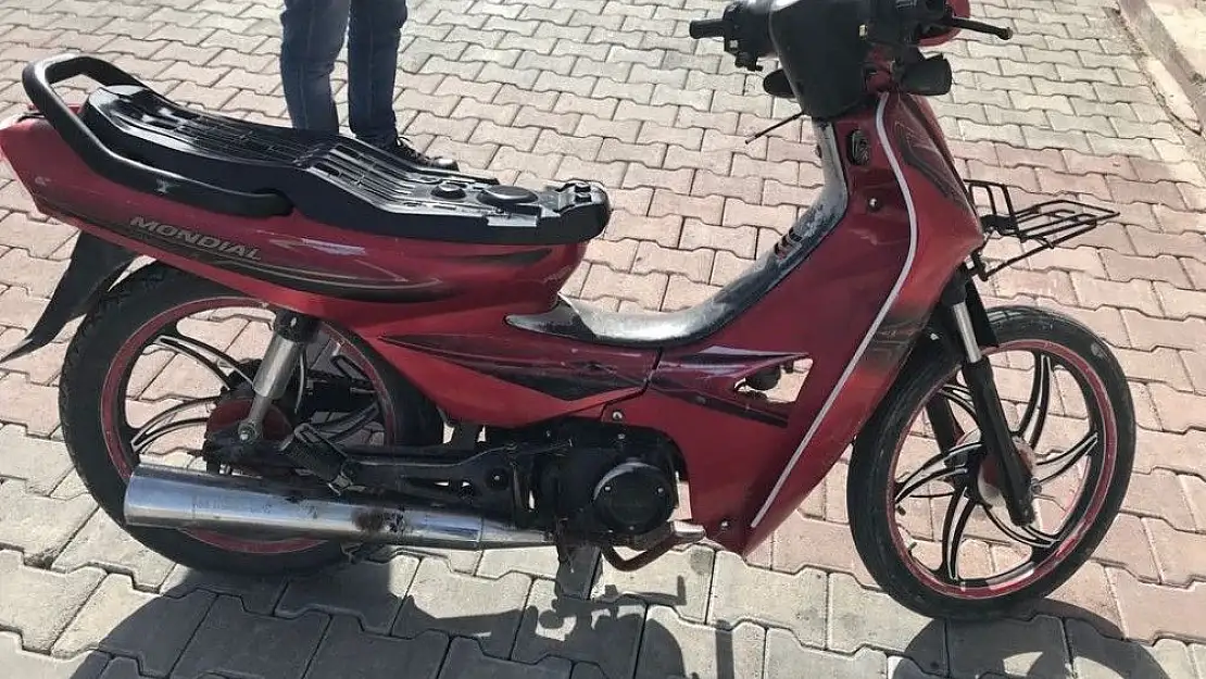 'Çalıntı motosikletle yakalanan şahıs gözaltına alındı'