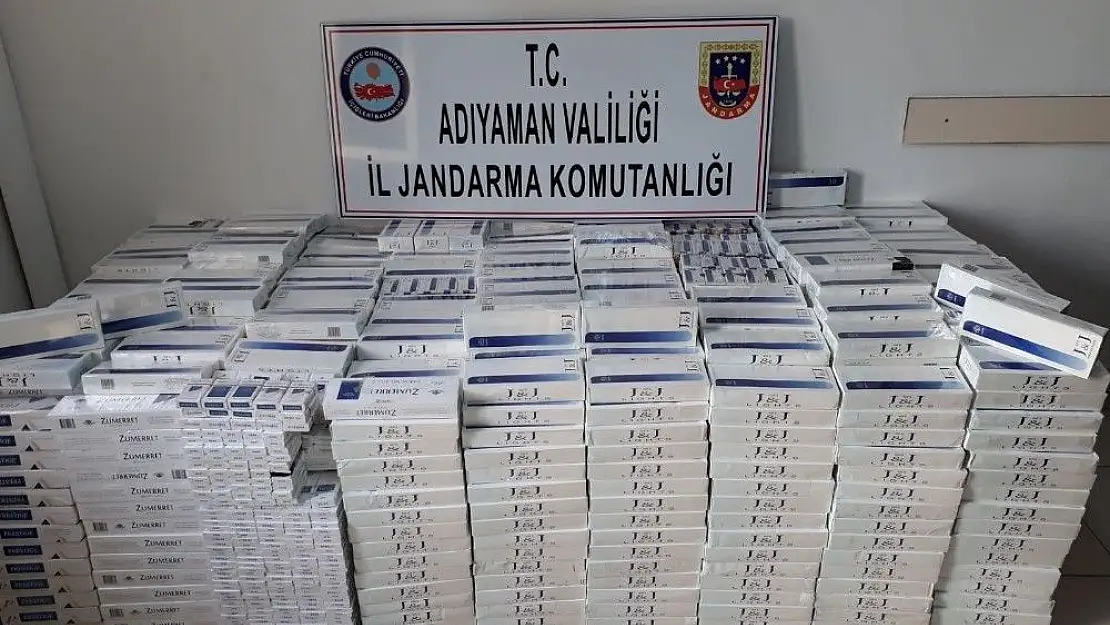 'Jandarma kaçak sigaraya geçit vermiyor'