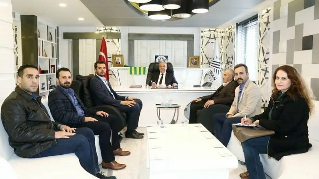 'Kurum temsilcilerinden Kutlu´ya ziyaret'