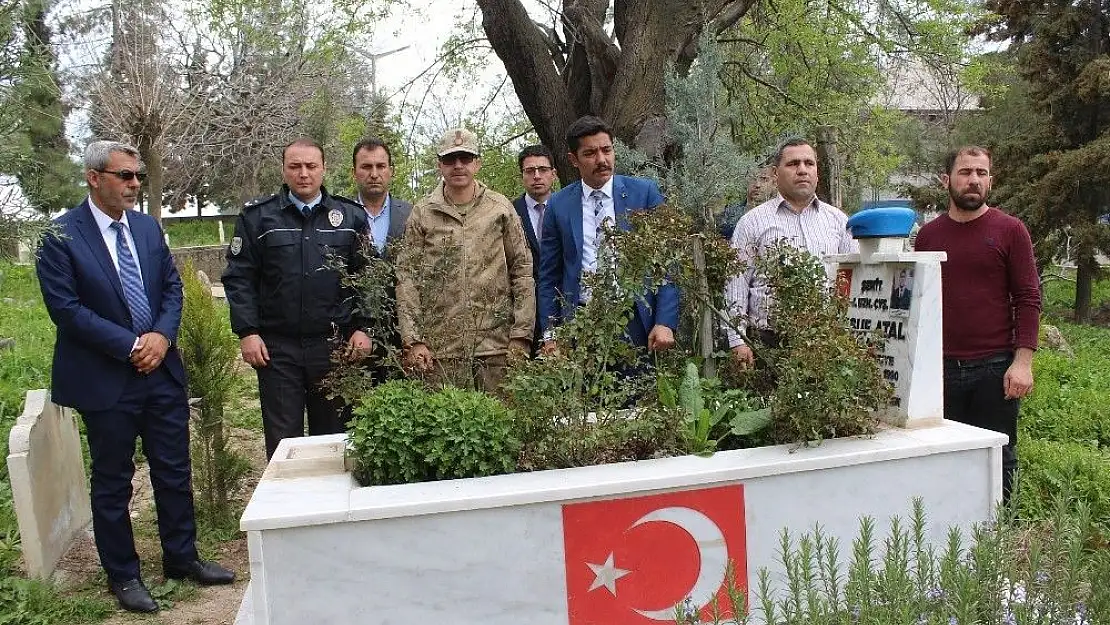 'Samsat ilçesinde şehitler için dua edildi'