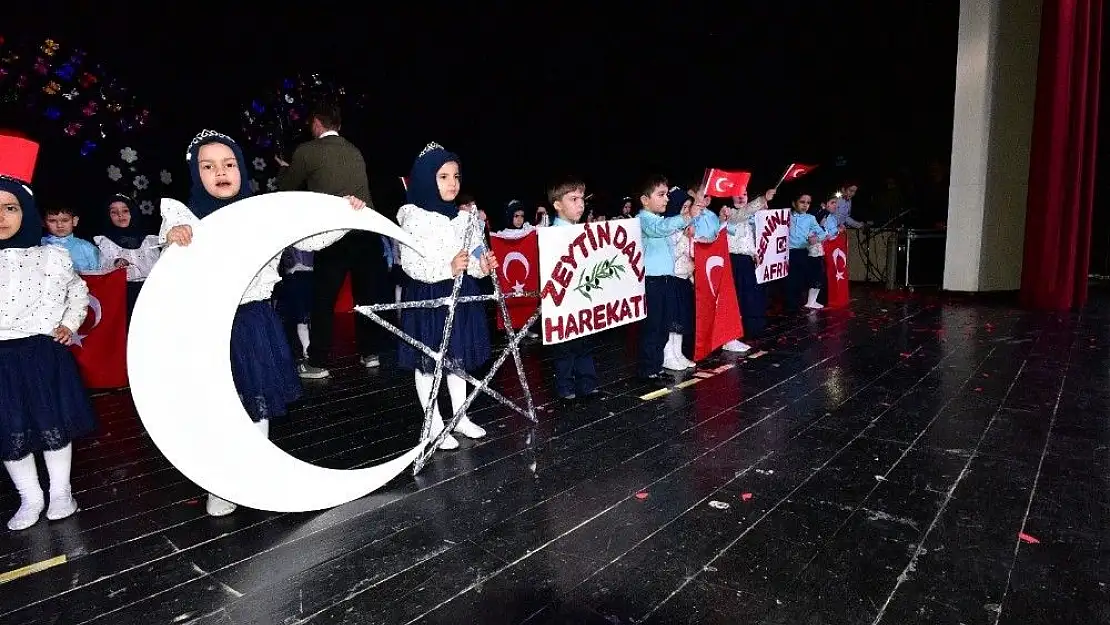 Miniklerden Mehmetçiğe destek
