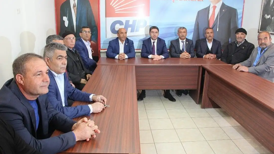 'Muhtarlardan CHP´ye ziyaret'