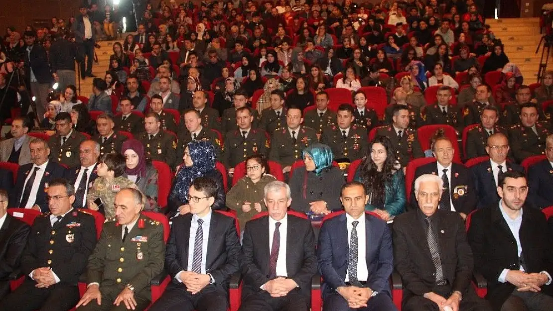 'Elazığ´da 18 Mart Şehitleri Anma Günü ve Çanakkale Zaferi´nin 103. Yıl dönümü'