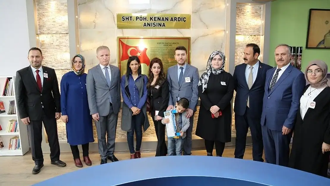 'Şehidin ismi Kütüphanede yaşayacak.'