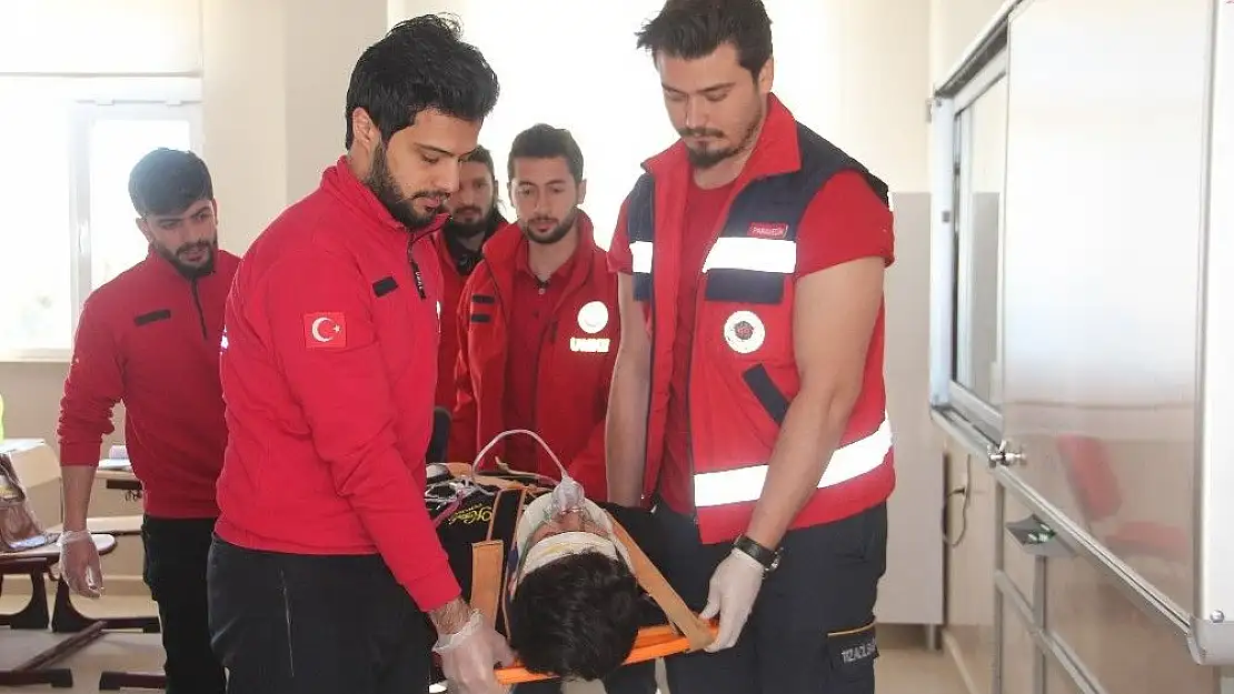 'Elazığ´da deprem ve yangın tatbikatı'