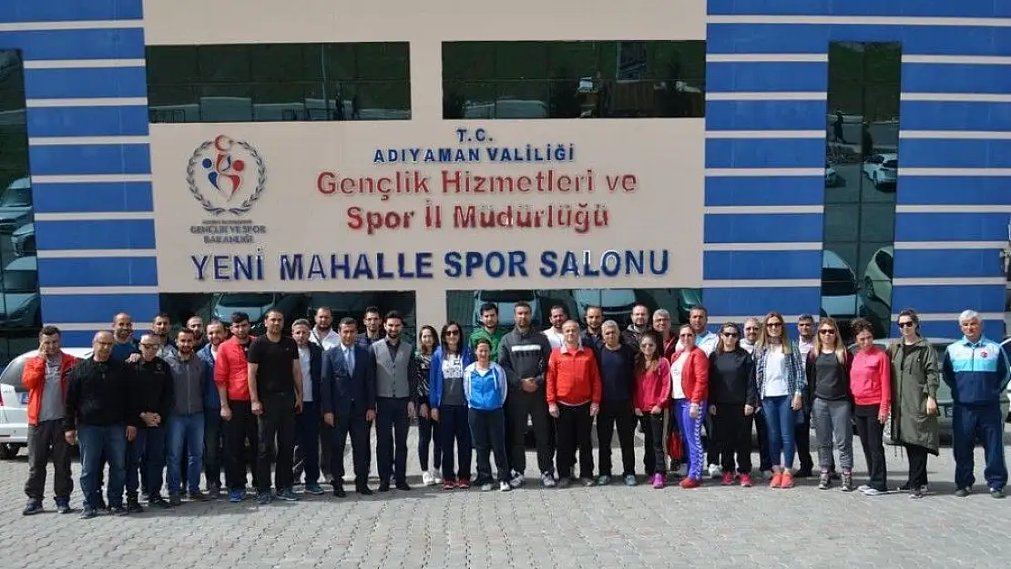 'Antrenörlere uyuşturucu kapsamında bilgilendirmeler yapıldı'