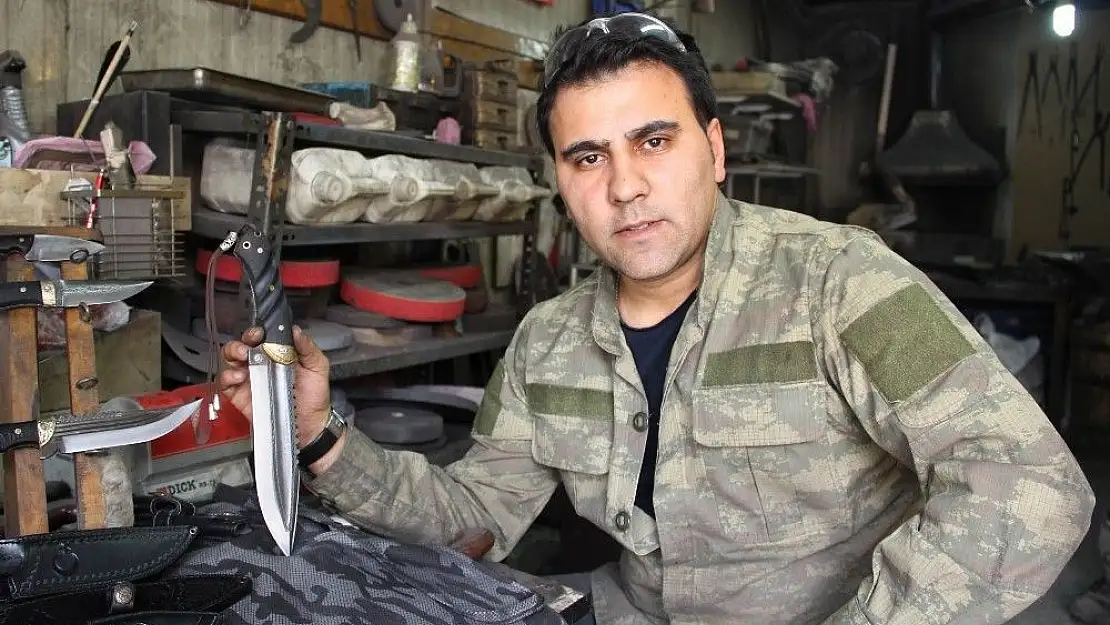 'Mehmetçik ve özel harekat polislerine özel bıçak'