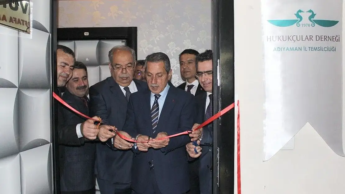'Hukukçular Derneği İl Temsilciliğinin açılışı yapıldı'