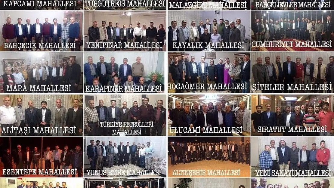 'AK Parti Adıyaman´ın 33 mahallesinde eş zamanlı toplantı yaptı'