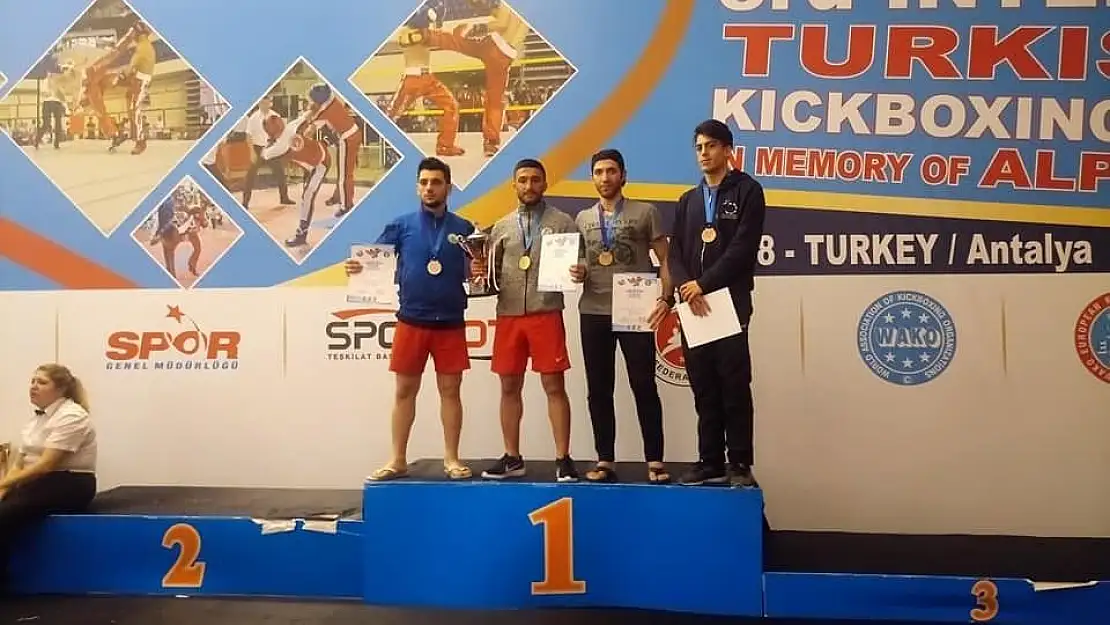 'Malatyalı Fatih Kürşat Aygün´den kickboksta uluslararası başarı'