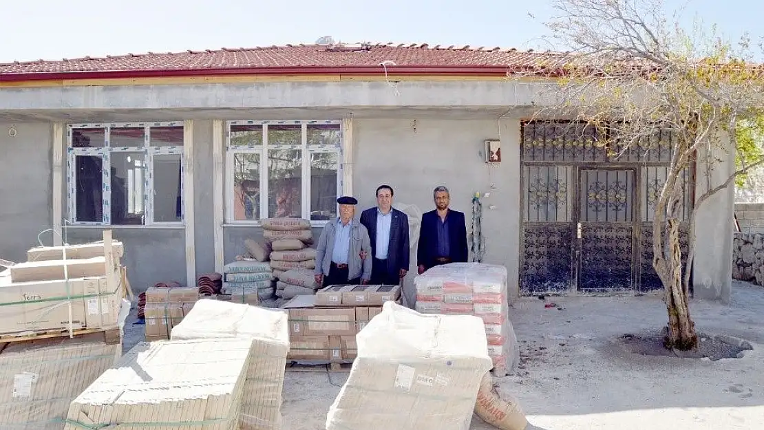'Yapımı devam eden Eskiköy Taziye Evi Ramazan ayı öncesi tamamlanacak'
