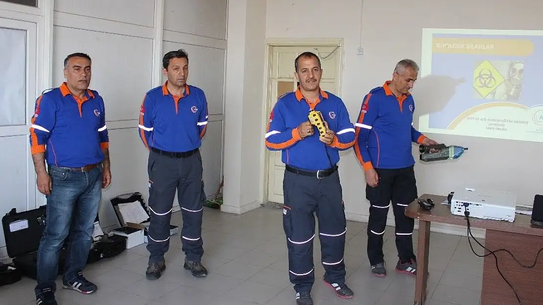 'Kitle İmha Silahları eğitimi verildi'
