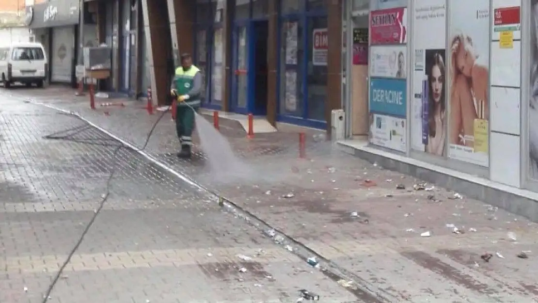 'Şehir genelinde temizlik çalışması yapıldı'
