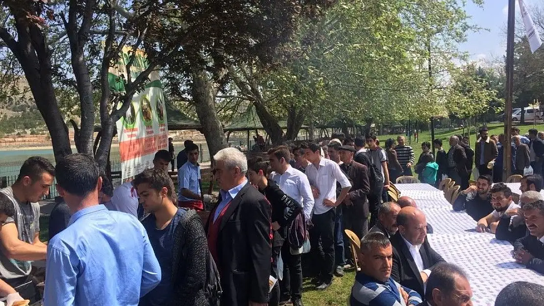 'Tarım Fuarında alabalık ikramı'