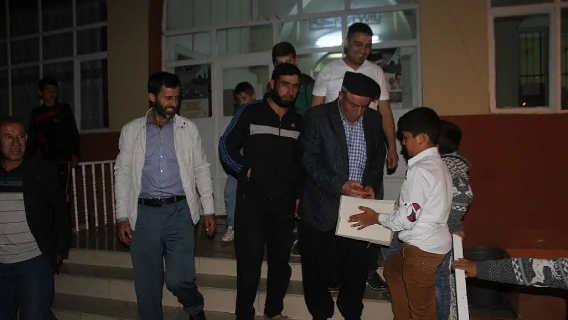 'Yavuzeli´de Miraç Kandili ibadetle geçirildi'