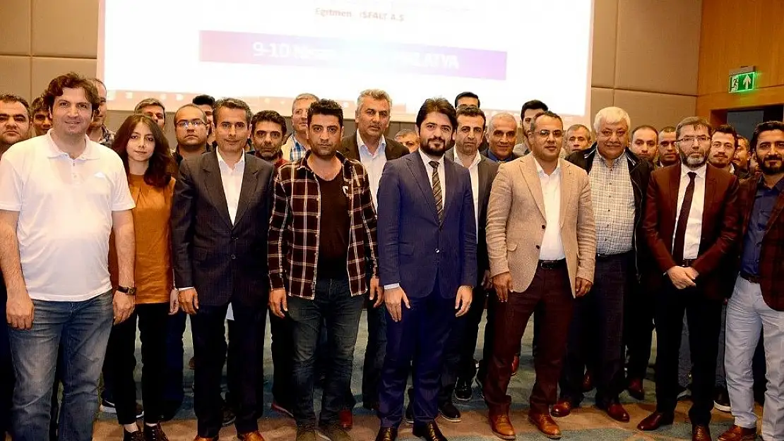 Malatya'da asfalt eğitimi