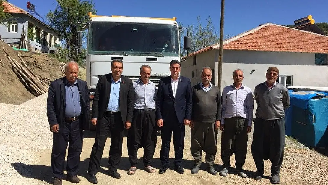 'Sincik´e yapılan hizmetler yerinde incelendi'