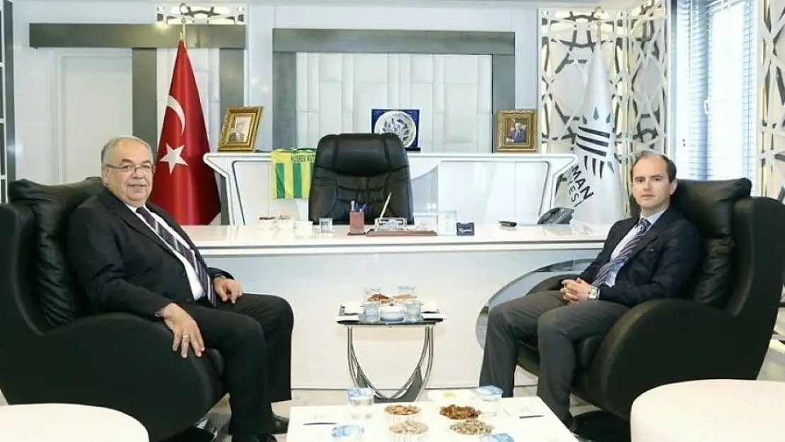 'Vali Yardımcısı Yunak Başkan Kutlu ile bir araya geldi'