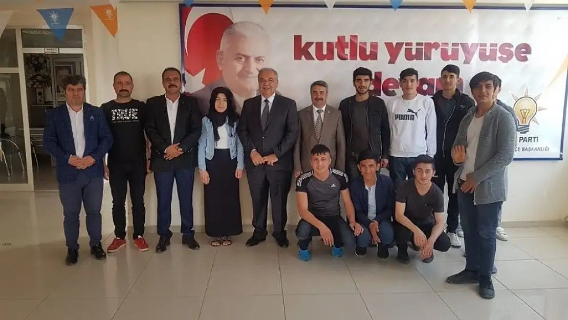 'Başkan Kutlu, Kahta ilçesinde temaslarda bulundu'