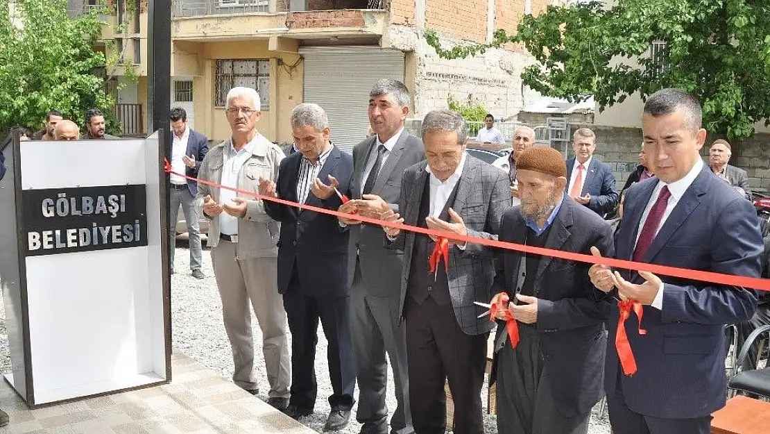 'Gölbaşı´nda taziye evi açılışı'