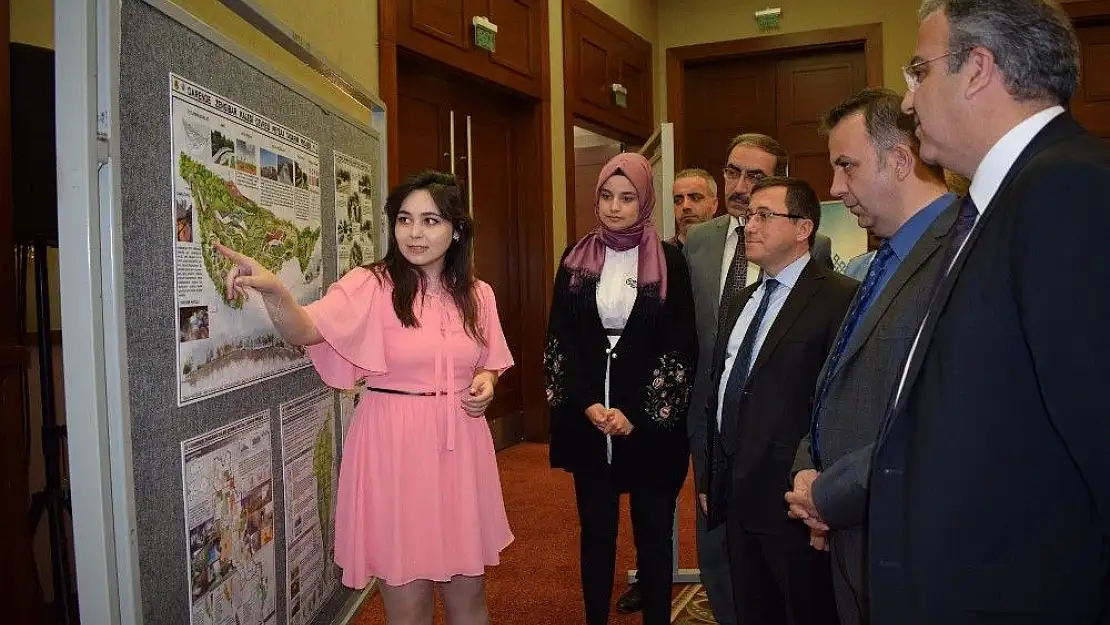 'Malatya´da peyzaj tasarım projesi sergisi açıldı'