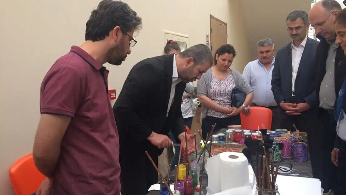 'Kahta´da ebru sergisi ve semineri'