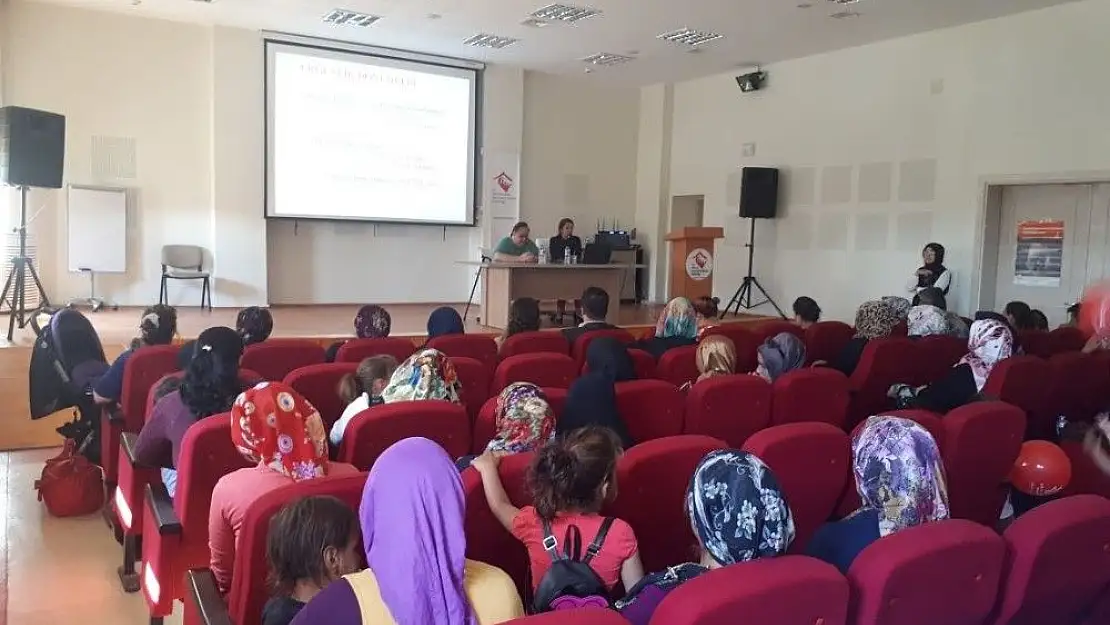 'ASP müdürlüğünden, SED yardımı alan ailelere eğitim'